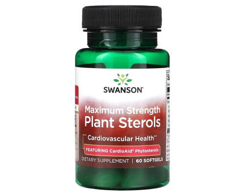 Swanson, Plant Sterols, Maximum Strength, 60 Softgels Swanson, Plant Sterols, Maximum Strength, 60 Softgels