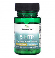 Swanson, 5-HTP, Extra Strength, 100 mg, 60 Capsules