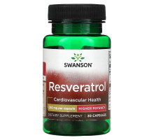 Swanson, Resveratrol, High Potency, 250 mg, 30 Capsules