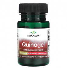 Коэнзим Q10 Swanson, Хиногель, 50 мг, 30 мягких таблеток