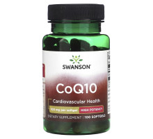 Swanson, CoQ10, 100 mg, 100 Softgels
