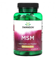 Для мышц и суставов Swanson, МСМ, 1000 мг, 120 капсул