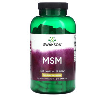 Swanson, MSM, 1,000 mg, 240 Capsules