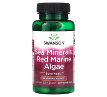 Swanson, Sea Minerals: Red Marine Algae, 60 Veggie Caps