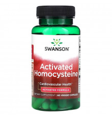 Swanson, Activated Homocysteine, 60 Veggie Capsules