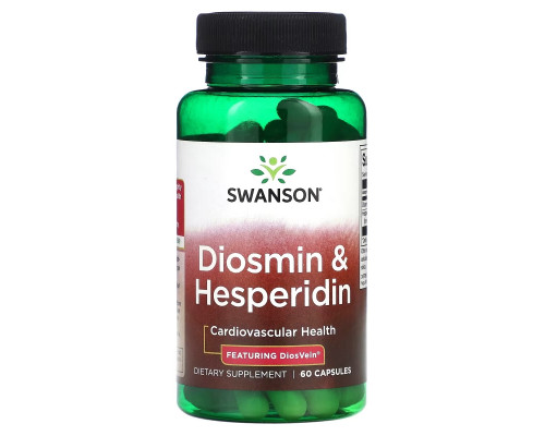 Swanson, Diosmin & Hesperidin, 60 Capsules Swanson, Diosmin & Hesperidin, 60 Capsules