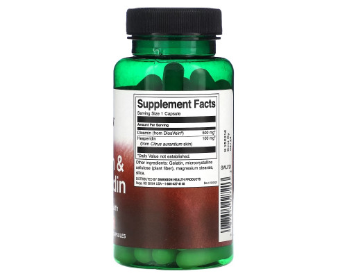 Swanson, Diosmin & Hesperidin, 60 Capsules Swanson, Diosmin & Hesperidin, 60 Capsules
