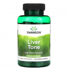 Swanson, Liver Tone, 300 mg, 120 Veggie Capsules