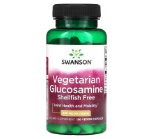 Swanson, Vegetarian Glucosamine, 500 mg, 90 Veggie Capsules