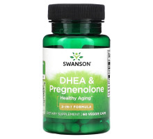 Swanson, DHE & Pregnenolone, 60 Veggie Caps