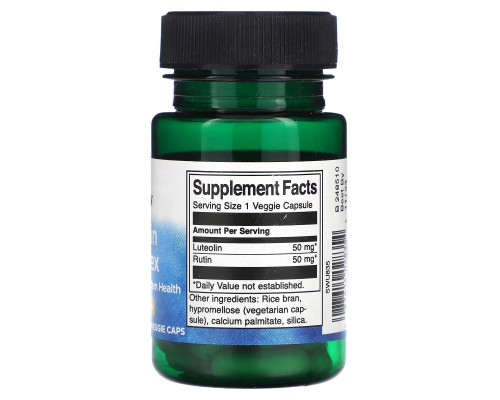 Swanson, Luteolin Complex, 100 mg, 30 Veggie Caps