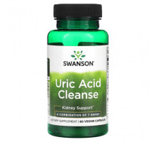 Слабительные, диуретики и средства для очищения организма Uric Acid Cleanse, 60 Veggie Capsules