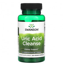 Слабительные, диуретики и средства для очищения организма Uric Acid Cleanse, 60 Veggie Capsules