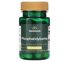 Swanson, Phosphatidylserine, 100 mg, 30 Veggie Caps