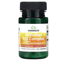 Swanson, Activated B12 Complex, Natural Cherry, 60 Lozenges