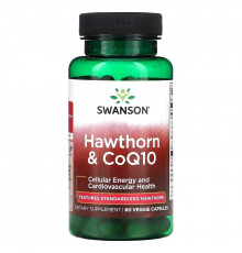Swanson, Hawthorn & CoQ10, 60 Veggie Capsules