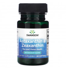 Swanson, Astaxanthin & Zeaxanthin, 60 Softgels