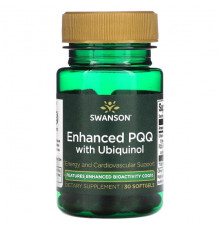 Антиоксиданты Swanson, Улучшенный PQQ с убихинолом, 30 мягких таблеток