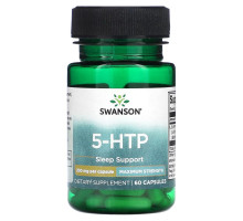 Swanson, 5-HTP, 200 мг, 60 капсул