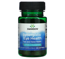Swanson, Synergistic Eye Health, Eye And Vision, 60 Softgels