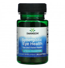 Swanson, Synergistic Eye Health, Eye And Vision, 60 Softgels