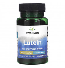 Swanson, Lutein, High Potency, 20 mg, 120 Softgels