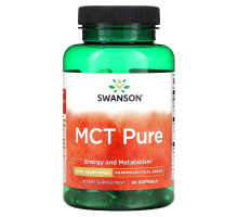 Swanson, MCT Pure, 1,000 mg , 90 Softgels