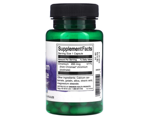 Swanson, Chromium Picolinate, 60 Capsules