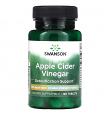 Swanson, Apple Cider Vinegar, 200 mg, 120 Tablets