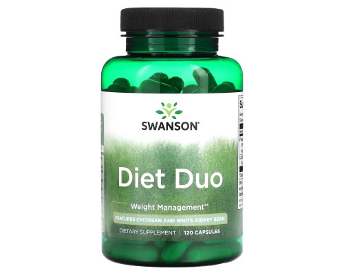 Swanson, Diet Duo, 120 Capsules Swanson, Diet Duo, 120 Capsules