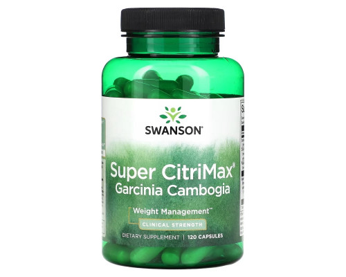 Swanson, Super CitriMax Garcinia Cambogia, 120 Capsules Swanson, Super CitriMax Garcinia Cambogia, 120 Capsules