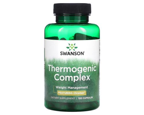 Swanson, Thermogenic Complex, 120 Capsules Swanson, Thermogenic Complex, 120 Capsules