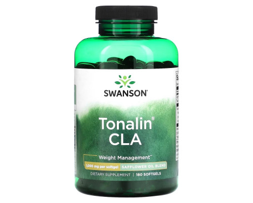 Swanson, Tonalin CLA, 1,000 mg, 180 Softgels Swanson, Tonalin CLA, 1,000 mg, 180 Softgels