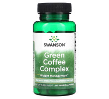 Swanson, Green Coffee Complex, 60 растительных капсул