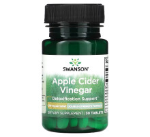 Swanson, Apple Cider Vinegar, 200 mg , 30 Tablets