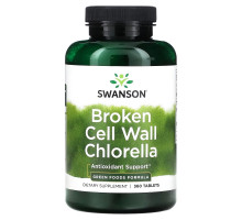 Swanson, Broken Cell Wall Chlorella, 360 Tablets