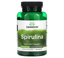 Swanson, Spirulina, 500 mg, 180 Tablets