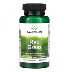 Swanson, Rye Grass, 500 mg , 120 Tablets
