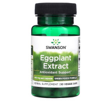 Swanson, Eggplant Extract , 450 mg , 30 Veggie Caps