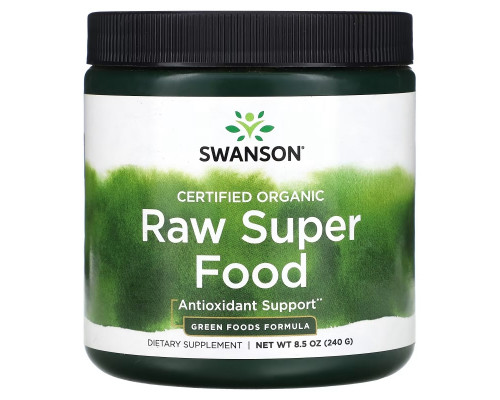 Swanson, Certified Organic Raw Super Food, 8.5 oz (240 g) Swanson, Certified Organic Raw Super Food, 8.5 oz (240 g)