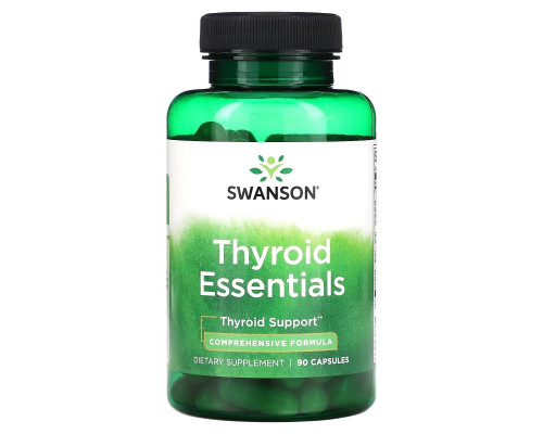 Swanson, Thyroid Essentials, 90 капсул