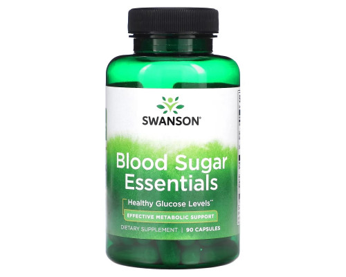 Swanson, Blood Sugar Essentials, 90 Capsules Swanson, Blood Sugar Essentials, 90 Capsules