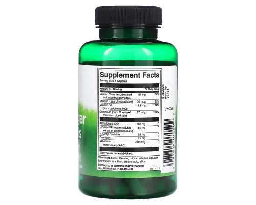 Swanson, Blood Sugar Essentials, 90 Capsules Swanson, Blood Sugar Essentials, 90 Capsules