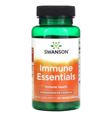 БАДы для укрепления иммунитета Swanson, Immune Essentials, 60 растительных капсул