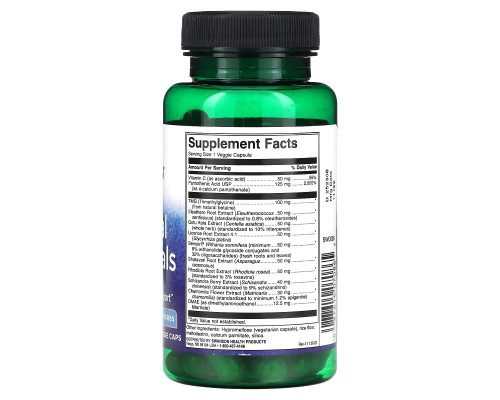 Swanson, Adrenal Essentials, 60 Veggie Caps Swanson, Adrenal Essentials, 60 Veggie Caps