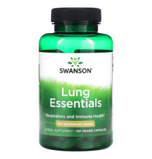 Для здоровья дыхательной системы Lung Essentials, 500 mg, 120 Veggie Capsules