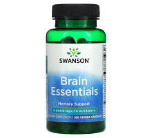 Swanson, Brain Essentials, 60 Veggie Capsules