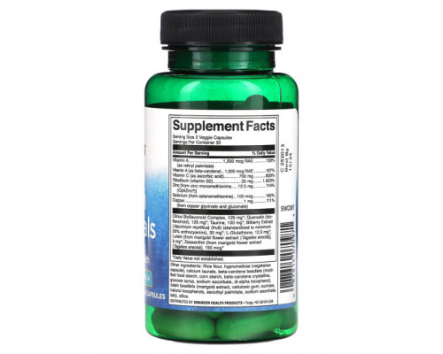 Для глаз Vision Essentials , 60 Veggie Capsules Для глаз Vision Essentials , 60 Veggie Capsules