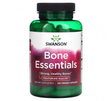 Для мышц и суставов Swanson, Bone Essentials с SoyLife, 120 растительных капсул