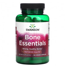 Для мышц и суставов Swanson, Bone Essentials с SoyLife, 120 растительных капсул